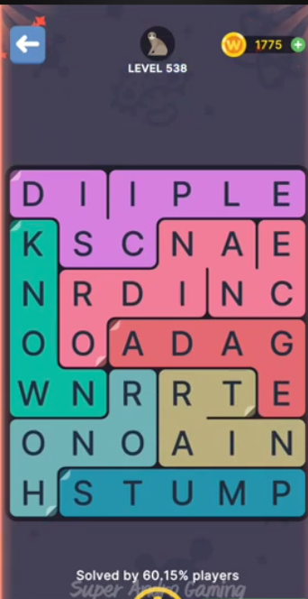FillWords Level 250