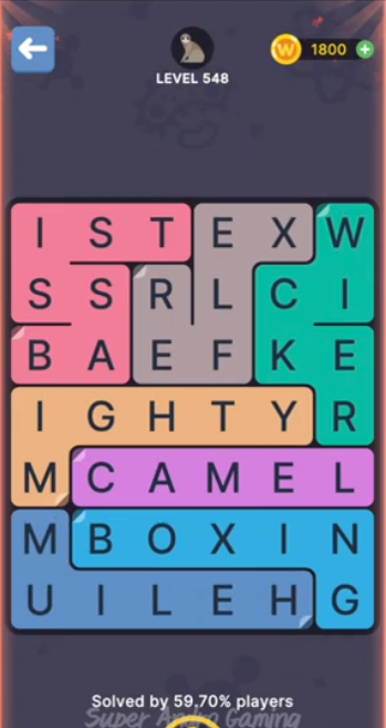 FillWords Level 250