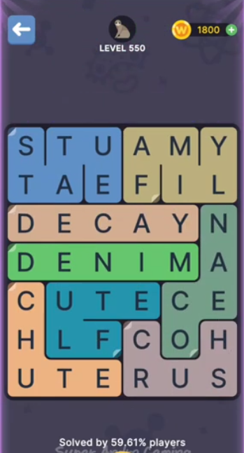 FillWords Level 250