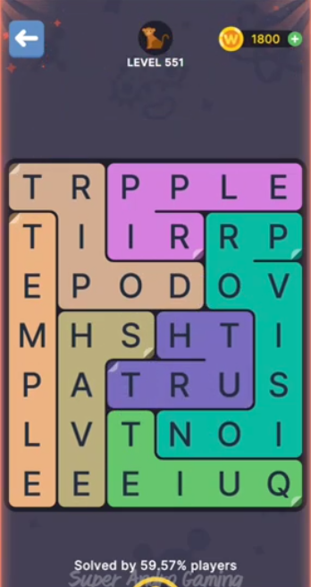FillWords Level 250
