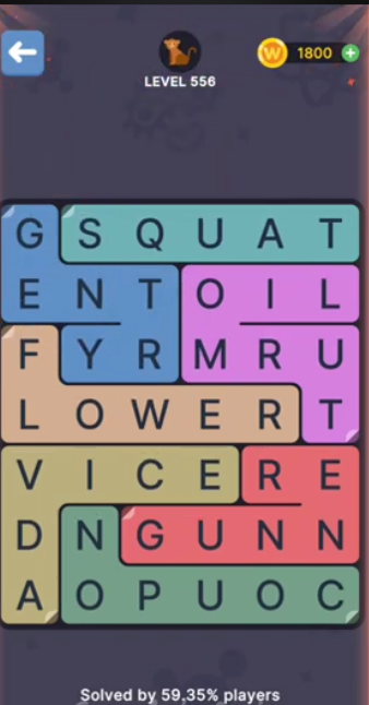 FillWords Level 250