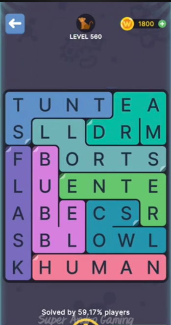 FillWords Level 250