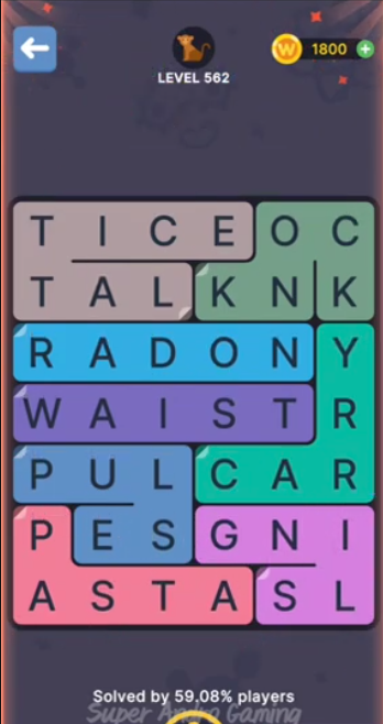 FillWords Level 250