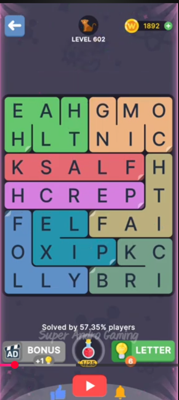 FillWords Level 602