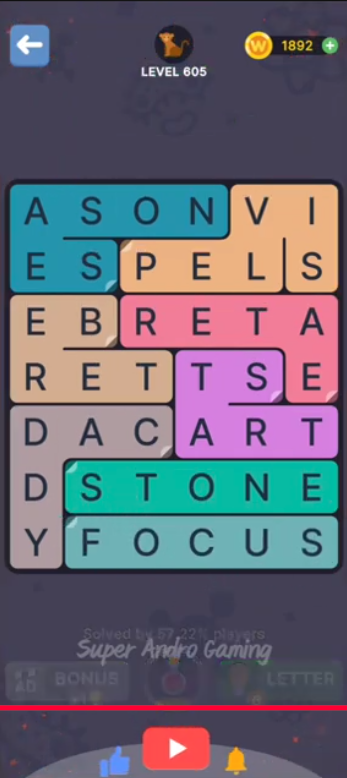 FillWords Level 605
