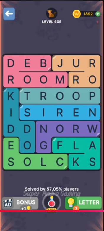 FillWords Level 609