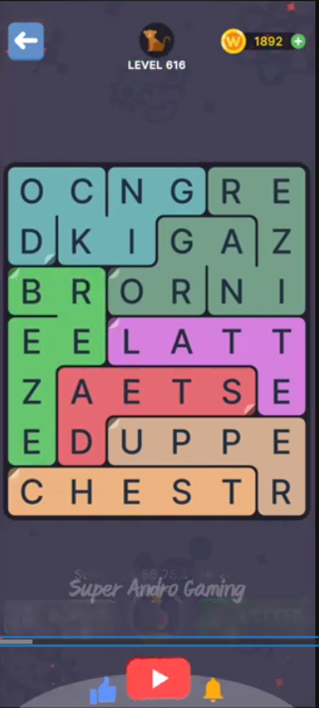 FillWords Level 616