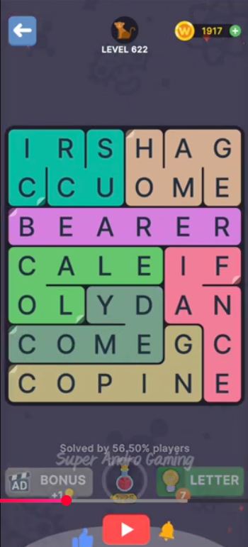 FillWords Level 622