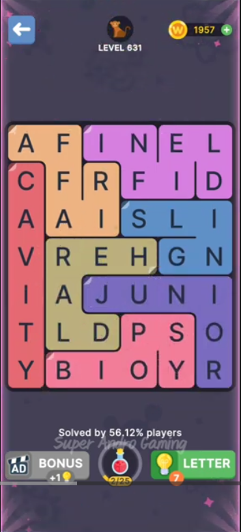 FillWords Level 631