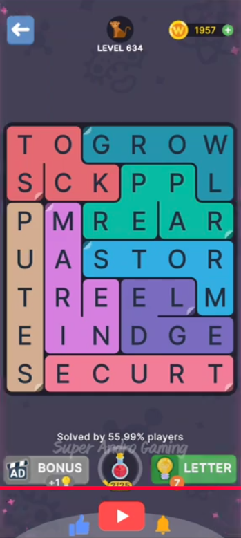 FillWords Level 634