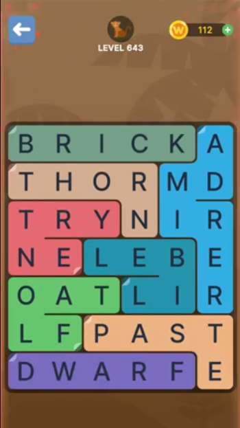 FillWords Level 643