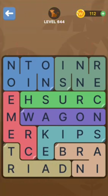 FillWords Level 644