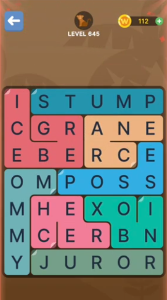 FillWords Level 645