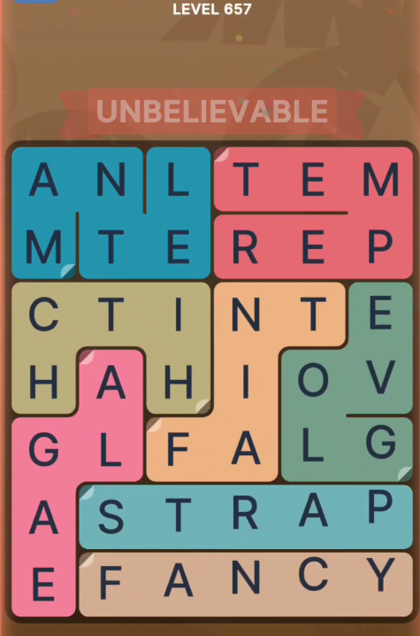 FillWords Level 657