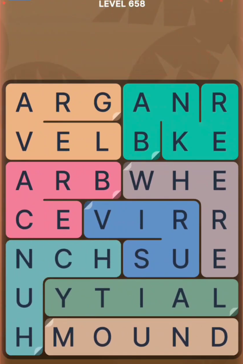 FillWords Level 658