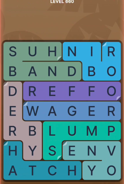 FillWords Level 660