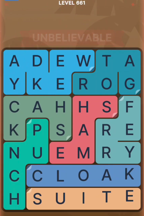 FillWords Level 661