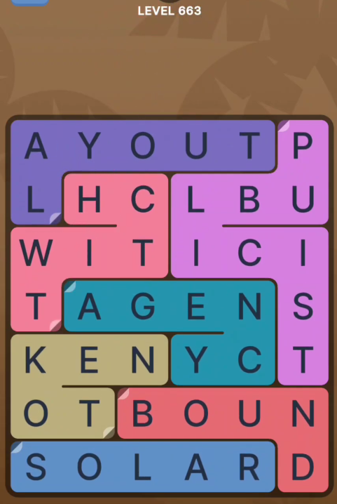 FillWords Level 663