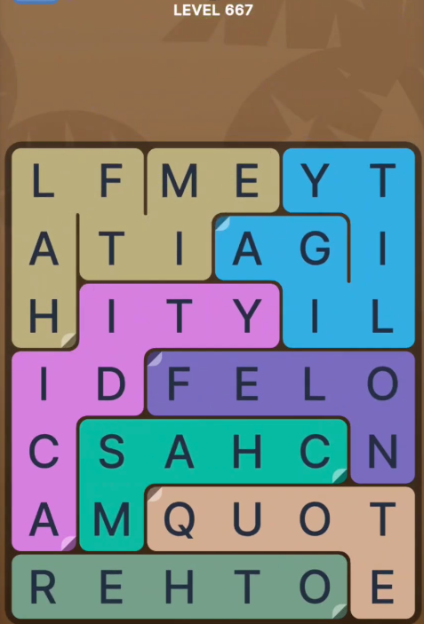 FillWords Level 667