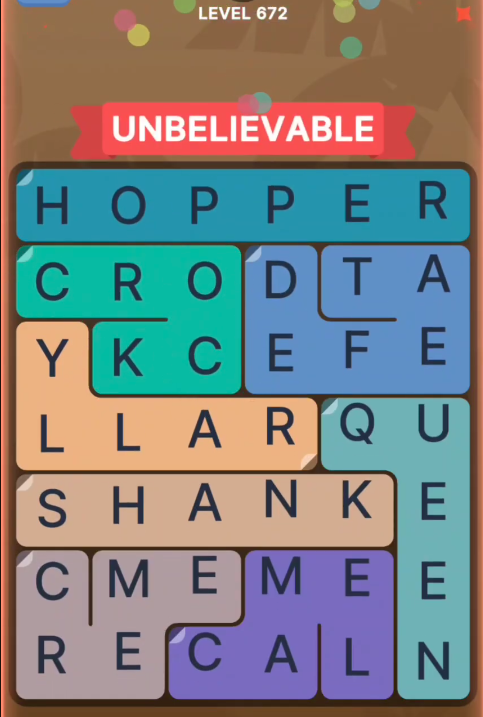 FillWords Level 672