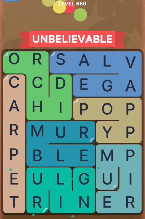 FillWords Level 680