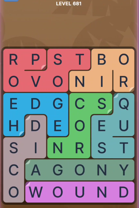 FillWords Level 681
