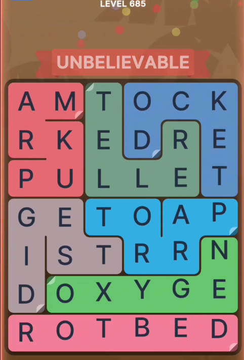 FillWords Level 685
