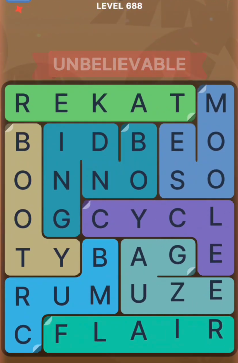 FillWords Level 688