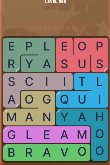 FillWords Level 695