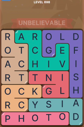 FillWords Level 698