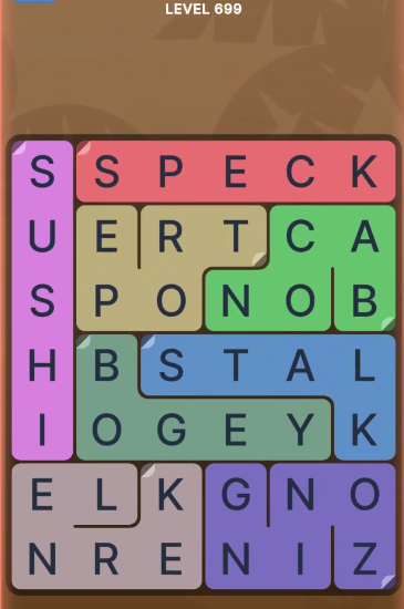 FillWords Level 699