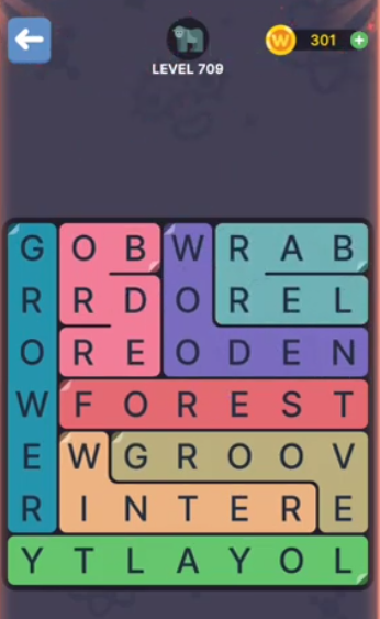 FillWords Level 709