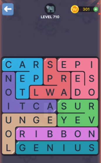 FillWords Level 710