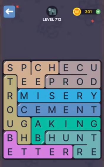 FillWords Level 712
