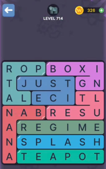 FillWords Level 714