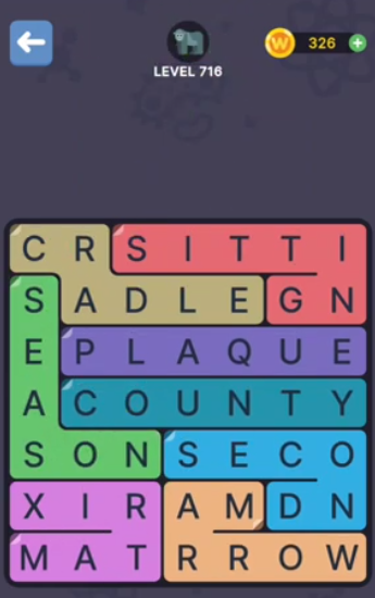 FillWords Level 716