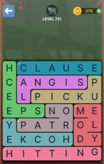 FillWords Level 721