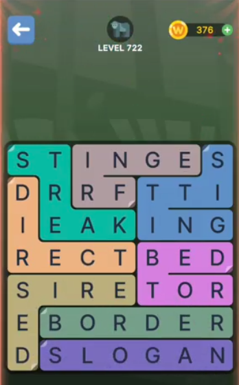 FillWords Level 722