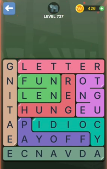 FillWords Level 727
