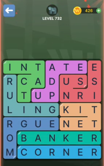FillWords Level 732