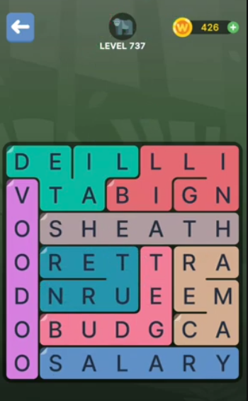 FillWords Level 737
