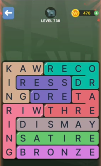 FillWords Level 739