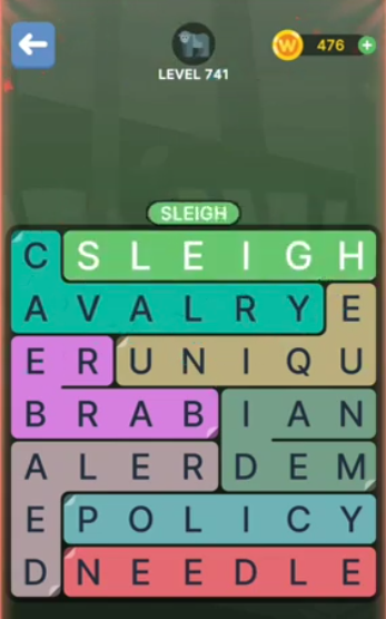 FillWords Level 741