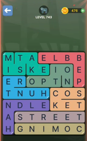 FillWords Level 743