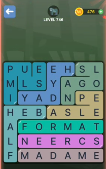 FillWords Level 746