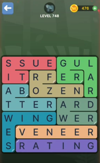 FillWords Level 748