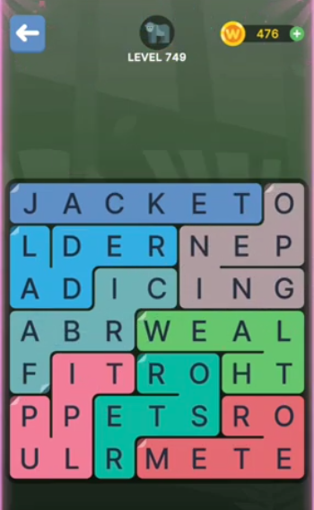 FillWords Level 749