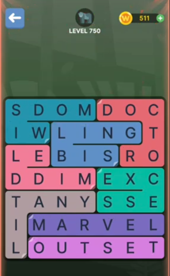FillWords Level 750