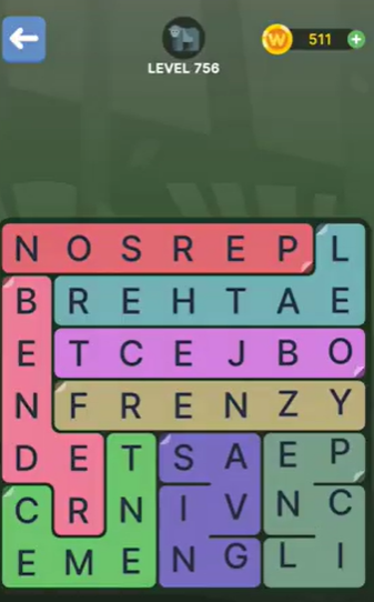 FillWords Level 756
