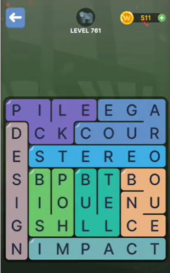 FillWords Level 761